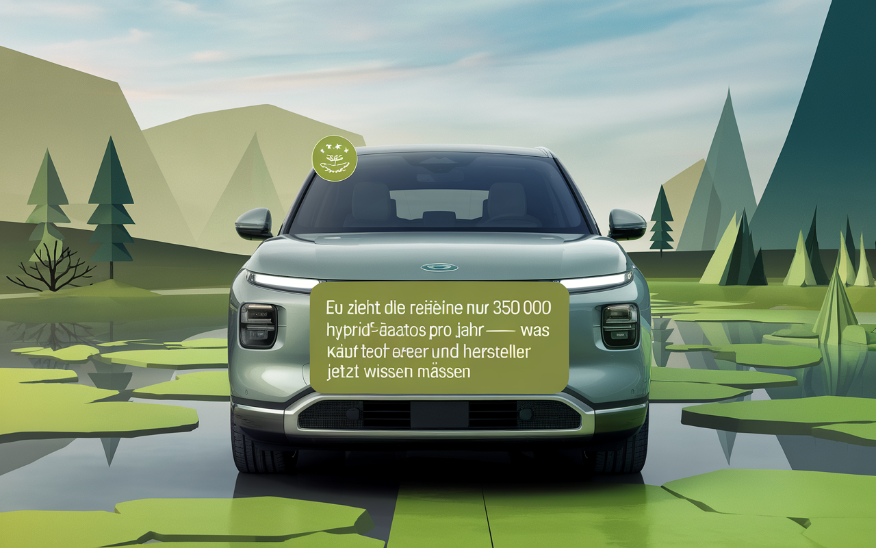 EU zieht die Reißleine: Nur 350.000 Hybrid‑Autos aus China pro Jahr – was Käufer und Hersteller jetzt wissen müssen