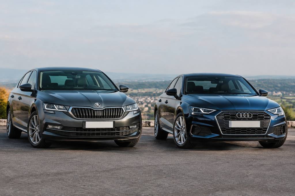 Skoda Octavia vs Audi A4: Unterschiede bei Preis, Komfort und Technik im Vergleich